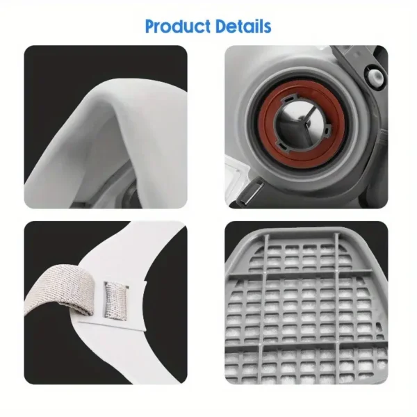 15in1 Half Face Gas Mask Facepiece