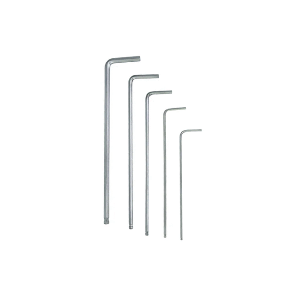 Extralong Ball Point Hex Key Set CR V 9pcs