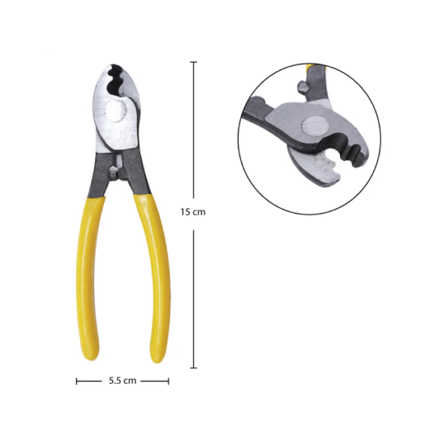 Electric Wire Cable Cutter Plier 6 inch
