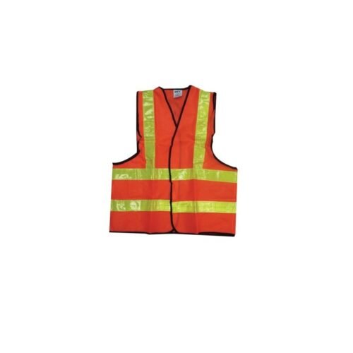 Reflective Polyester Safety Vest Orange 2XL