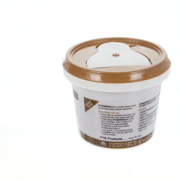 PYE Interior Wood Filler Teak 0.5kg
