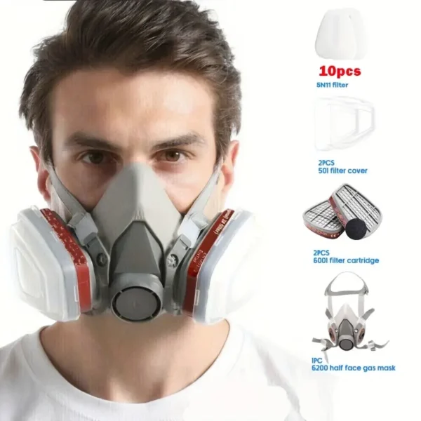 15in1 Half Face Gas Mask Facepiece